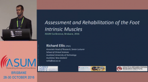 Assessment and Rehabilitation of the Foot Intrinsic Muscles - Richard Ellis