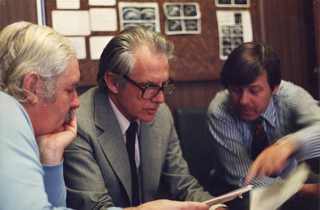 Richard Picker, Bill Garrett, George Kossoff at UI Friday Session (1978?)