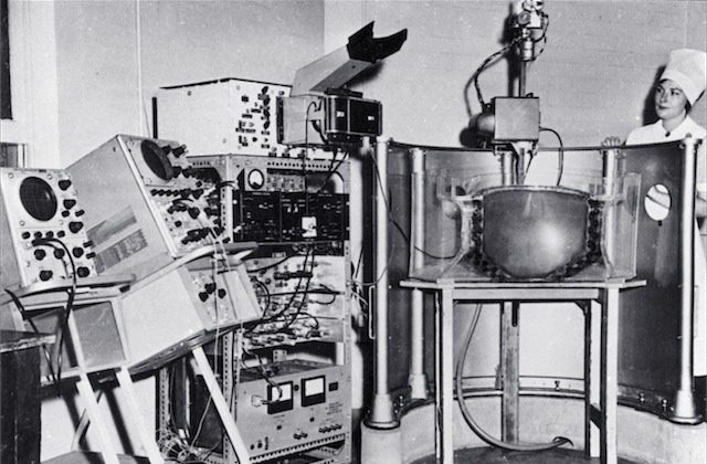 Mk I scanner, Royal Hospital for Women (early 1962)