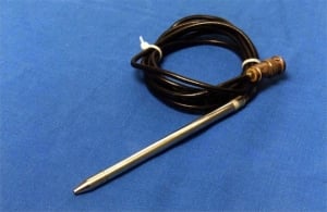 Straight head semi-circular canal probe