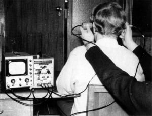 Valve Neuroscope being used to assess mid-line shift