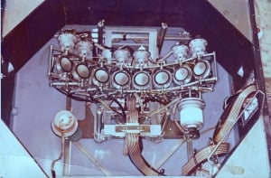 Research Octoson scan arm with 8 transducers (1974)