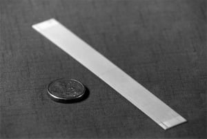 PZT fine element array dicing