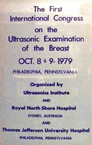 Breast conference flyer (1979)