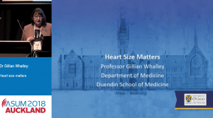 Heart size matters - Dr Gillian Whalley