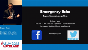 Emergency Echo: Moving beyond the crashing patient  - Dr Jono Henry