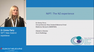 NIPT: New Zealand experience - Dr Emma Parry