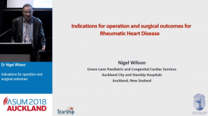Indications for operation and surgical outcomes - Nigel Wilson