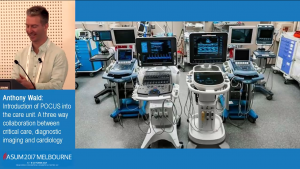 Introduction of POCUS into the critical care environment. A four way collaboration between critical care, diagnostic imaging and cardiology and the emergency department - Anthony Wald