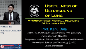 Usefulness of ultrasound of lung - Prof Kanu Bala