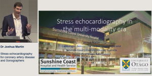 Stress echocardiography for coronary artery disease - Dr Joshua Martin