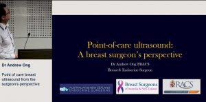 Point of care breast ultrasound from the surgeon's perspective - Dr Andrew Ong