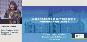 Global challenge of early detection of RHD - Prof Gillian Whalley