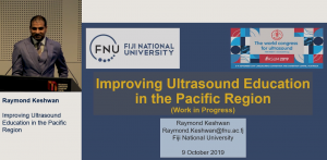 Improving ultrasound education in the Pacific Region - Raymond Keshwan