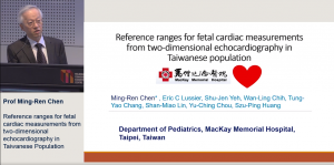 Reference ranges for fetal cardiac measurements from two-dimensional echocardiography in Taiwanese Population - Prof Ming-Ren Chen