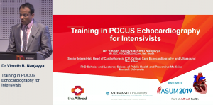 Training in POCUS echocardiography for intensivists - Dr Vinodh B. Nanjayya