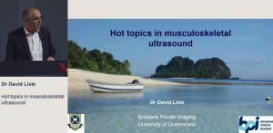 Hot topics in musculoskeletal ultrasound - Dr David Lisle