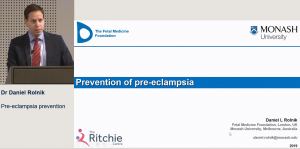 Pre-eclampsia prevention - Dr Daniel Rolnik