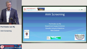 AAA Screening - Prof. Andre van Rij