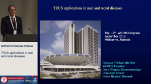 TRUS applications in anal and rectal diseases - A/Prof Christian Nolsoe