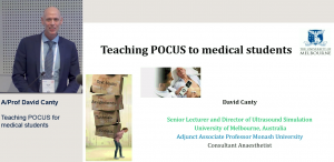 Teaching POCUS for medical students - A/Prof David Canty