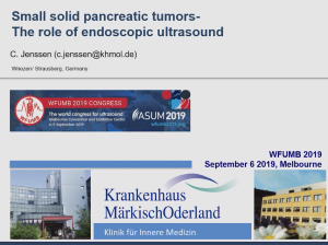 Small solid pancreatic lesions - the role of endoscopic ultrasound - Dr Christian Jenssen