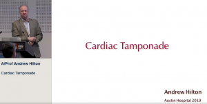 Tamponade - A/Prof Andrew Hilton