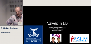 Valves in ED - Dr Lindsay Bridgford
