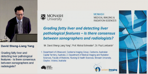 Grading fatty liver and detecting liver pathological features - Is there consensus between sonographers and radiologists? - David Sheng-Liang Yang