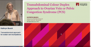 Transabdominal approach for ovarian vein incompetence - Kathryn Busch