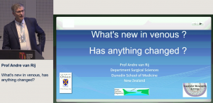 What's new in venous, has anything changed? - Prof. Andre van Rij