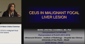 CEUS in malignant liver lesions - Dr Maria Cristina Chammas