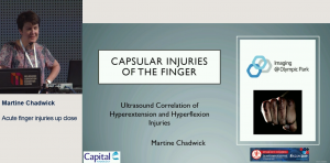 Acute finger injuries up close - Martine Chadwick