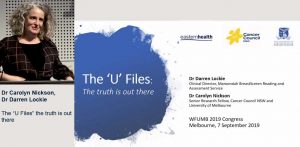 The "U Files" the truth is out there - Dr Carolyn Nickson, Dr Darren Lockie