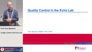 QC in the echo lab - Prof Tom Marwick