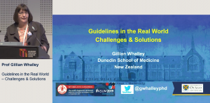 Guidelines in the real world – Challenges and solutions - Prof Gillian Whalley