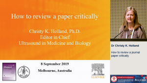 How to review a journal paper critically - Dr Christy K. Holland