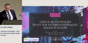 Ultrasound imaging of vascular anomalies: what the interventionalist needs to know - Dr John Vrazas